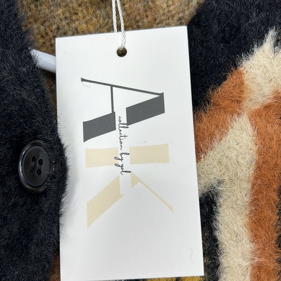 AK collection by Yal NWT women’s cardigan sweater medium - Picture 5 of 9